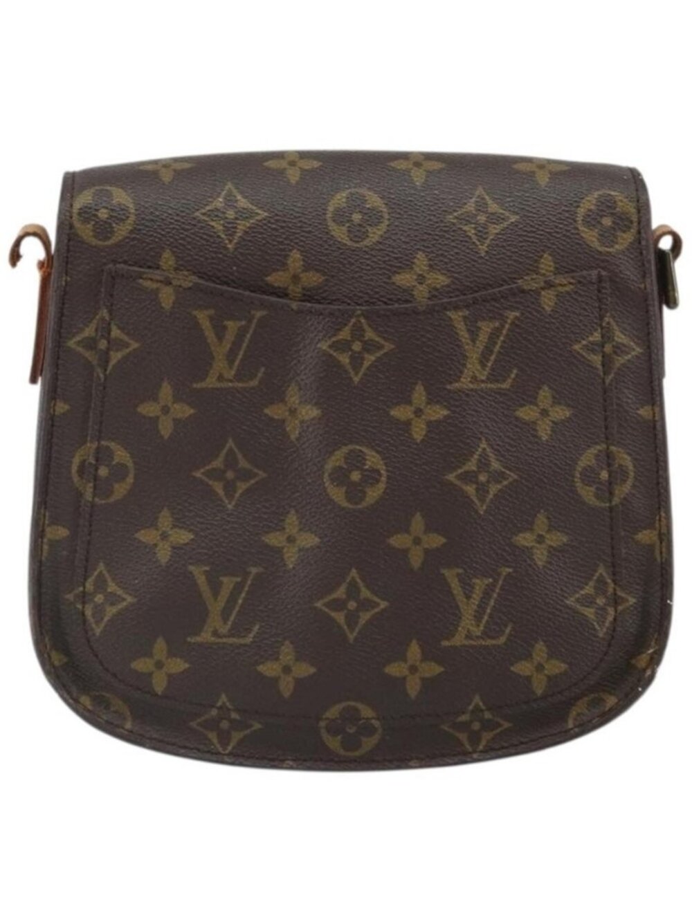 Authentic LOUIS VUITTON Monogram Saint Cloud MM Shoulder Bag M51243 LV - Picture 6 of 16